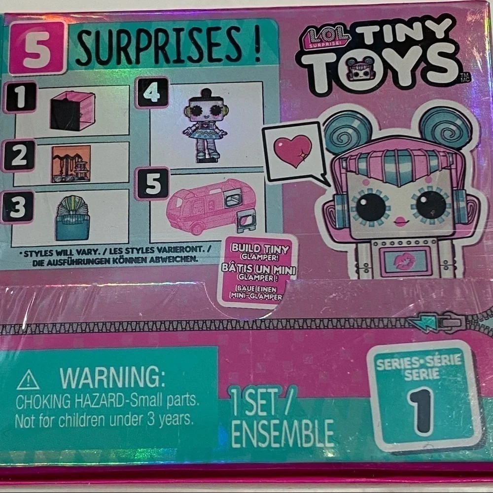 L.O.L. Surprise Tiny Toys Build a Tiny Glamper Series 1